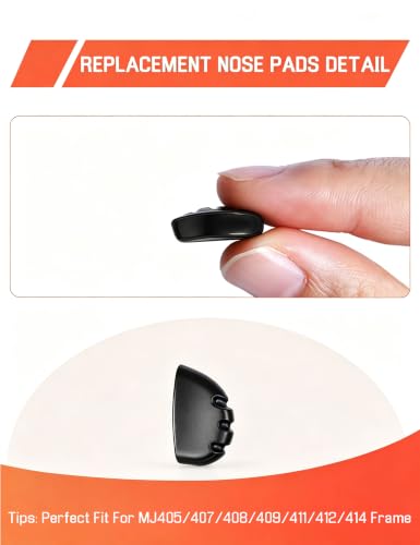 Image of Bwake Replacement Nose Pieces Pads for Maui Jim Ho'okipa and Martini Sport Sunglasses