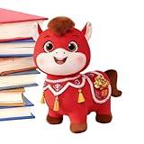 Fascino portatile ovunque: progettato per il posizionamento in diversi scenari, il peluche cavallo di peluche si distingue come decorazione per auto, decorazione per ufficio e compagno quotidiano, illuminando senza sforzo diversi ambienti grazie al suo design accattivante e accattivante.