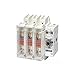 Mersen FBJ400U FB Series Class J Fuse Front and Side Operated Fusible Disconnect Switch, 3 Pole, 600VAC/250VDC, 200kA, 400 Ampere