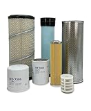 HERO Maintenance Filter Kit For Takeuchi TL8R2 Track Loader Filters Compatible With OEM 5980026110