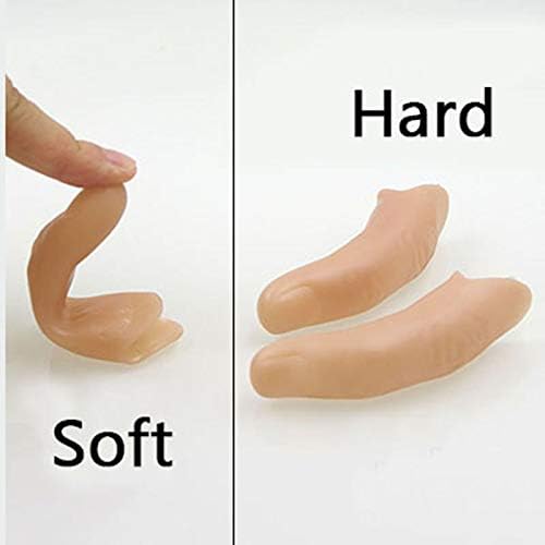 Miniatura 3 de MOMOMAGE 5 piezas de dedo falso sexto accesorios mágicos tamaño mediano pulgar de goma trucos de magia de cerca desaparecen aparecer accesorios de