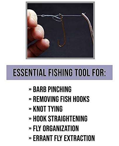 Surgical Online 7 in Straight Fishing Forceps, Stainless Steel, photo 4 of 8