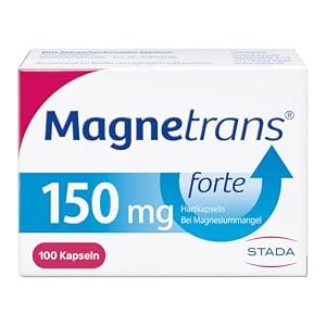 Magnetrans forte 150mg Hartkapseln bei Magnesiummangel, 100 Stück