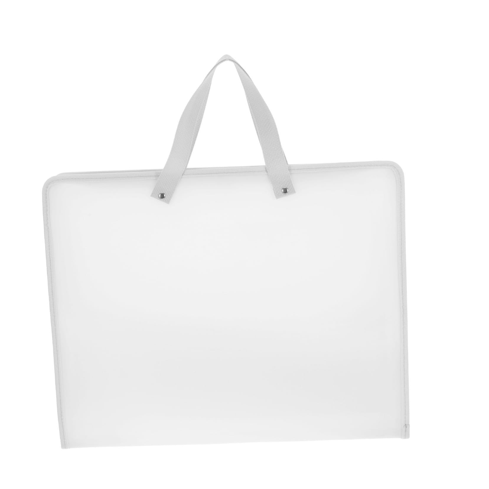 HOMSFOU Art Portfolio Storage Bag Durable Artwork Organizer for Students Capacity Sketch Folder for Exam Papers and Documents for Artists and Business Travelers