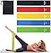 App Life Elastici Fitness, [Set di 5] Banda Elastica Fasce Elastiche di Resistenza di Lattice Naturale con Istruzioni per l'esercizio in Italiano e Borsa per Il Trasporto per Crossfit, Yoga, Pilates