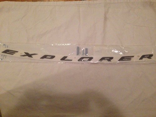Ford Genuine DB5Z-5842528-A Black/Graphite OEM Explorer Sport Hood Letters Emblem