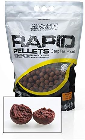 Mivardi M-RARPCHE2518 Rapid Round Pellets - Cherry (5.5 lbs (2.5 kg), 0.7 inches (18 mm), 5.5 lbs (2.5 kg), 0.7 inches (18 mm), 5.5 lbs (2.5 kg), 0.7 inches (18 mm)