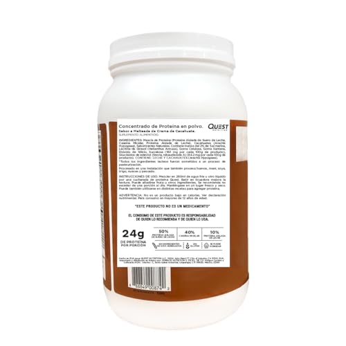 Quest Nutrition Peanut Butter Protein Powder, 23g Protein, 1g Sugar, Low Carb, Gluten Free, 3 Pound, 43 Servings image 3