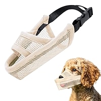Crazy Felix Nylon Dog Muzzle for Small Medium Large Dogs, Air Mesh