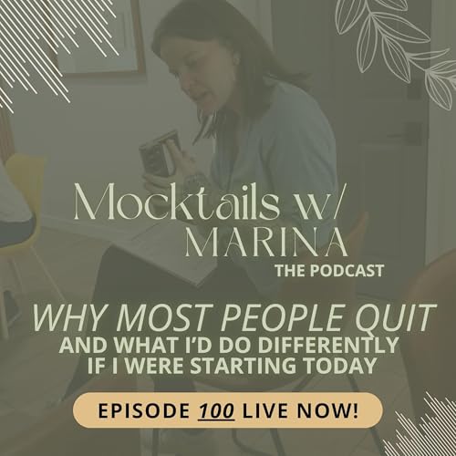 why most people quit, and what I'd do differently if I were starting today Podcast Por  arte de portada