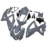 ABS Plastic Fairing Kit Fit For Suzuki GSXR600 GSXR750 K8 2008 2009 2010 GSXR 600 GSXR 750 08 09 10 GSX-R600 GSX-R750 Sportbikes Fairings Bodywork Body Kit-Nardo Grey