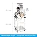 FUJA Single Head 10 Needles Embroidery Machine 1200 SPM Max Speed 7 Inch Touch Screen Working Area 9.5