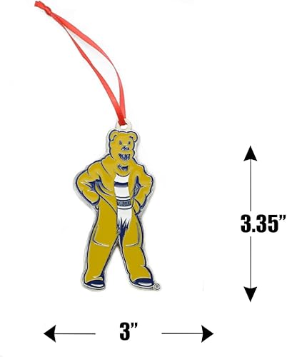 Miniatura 9 de Adorno navideño de metal Alabama Crimson Tide Mascot (Big Al)