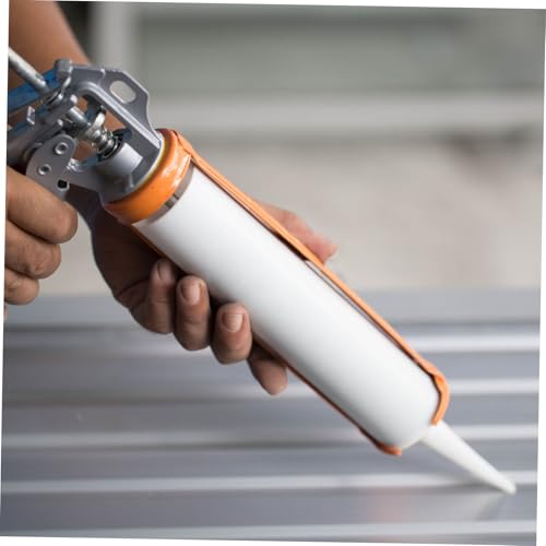 5 tubos grandes reutilizables para masilla con membrana de aluminio miniatura 5