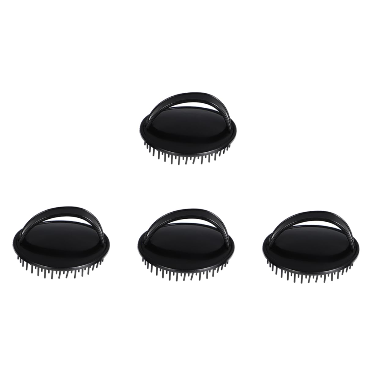 FRCOLOR 20 Piezas cepillo champú masaje scalp massager hair straightener brush cepillo para limpiar la caspa para el cuidado del cuero cabelludo depurador cabello bath peine