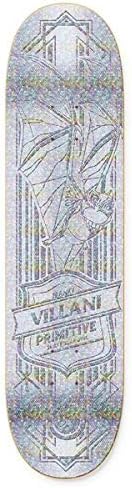 Primitive Villani Raised Foil Bat Skateboard Deck - 8.125"