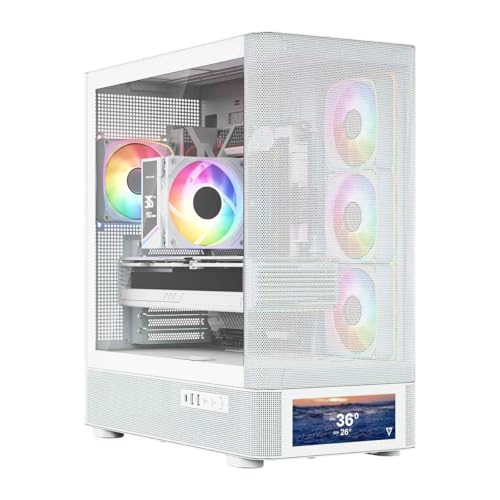 MODECOM Volcano AQ500 ARGB MIDI White
