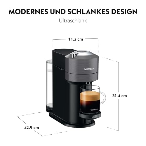 Foto von NESPRESSO DE’LONGHI Vertuo Next Grau Kapselmaschine ENV120.GY