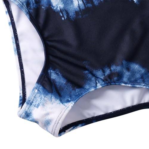 Image of LIZENS Girls' One-Piece Swimsuit Stylish Swimwear for Girls Size 2-12 for Kids