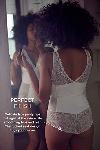 Squeem - Brazilian Flair, Women's Slimming Shapewear Lace Bodysuit #TOP4
