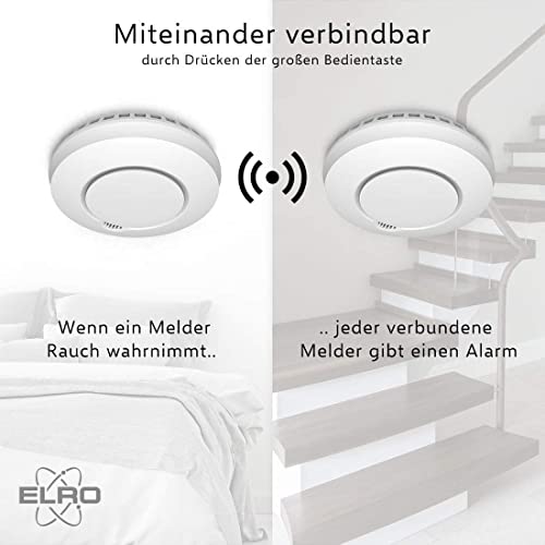 Funkrauchmelder-Set ELRO FZ5002R Connects für zuverlässigen Brandschutz