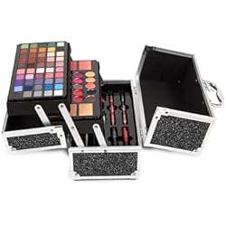 Maletin Maquillaje Profesional Aliexpress MYA Travel - MYA Travel Glam Maletín Maquillaje Completo Profesional 50 Sombras de Ojos + 15 Brillos de Labios + 3 Correctores