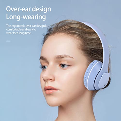 YOZUMD 1 conjunto de fone de ouvido Bluetooth, fone de ouvido sem fio dobrável em forma de urso com