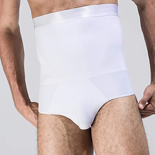 Men's High Waist Slimming Body Shaper Tummy Control Shapewear Waist Abdomen Trimming Boxer Brief4