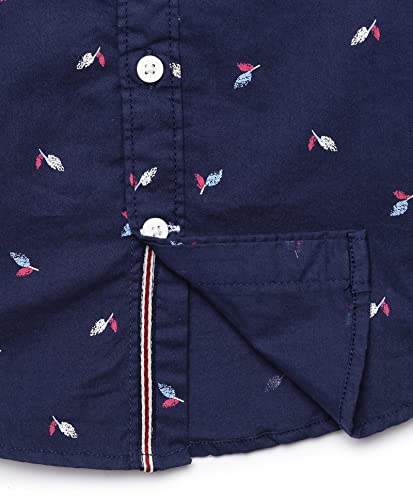 Image of Under Fourteen Only Solid Regular Fit Shirts for Boys