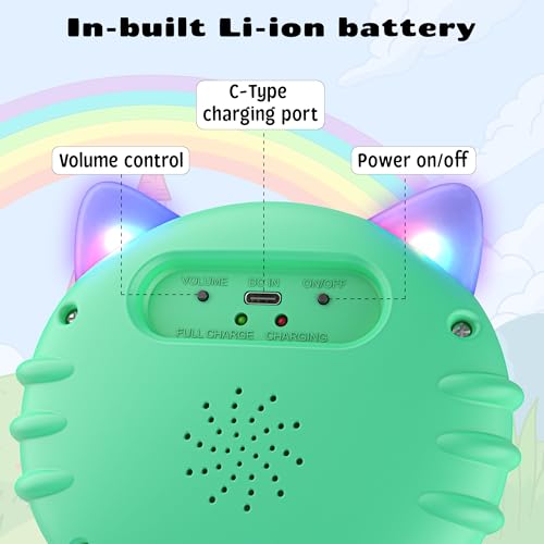 Image of Story Kitty - Storytelling Flash Card Toy for Babies, Toddlers & Kids (Green)