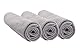 Easy Dort 3er-Pack Bezüge für Wickelauflagen aus Bio-Baumwolle, Haselnuss, 50 x 70/80 cm