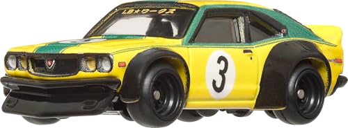 Carro coleccionable Hot Wheels Premium 1:64 Mazda RX3 miniatura 1