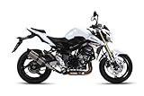  Mivv S.037.L7 SUZUKI GSR 750 2015 ECHAPPEMENT SLIP-ON SILENCIEUX SUONO ACIER COUPELLE EN CARBONE