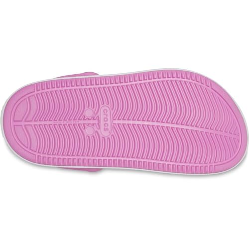 Sandália crocband off court clog kids taffy pink - 29