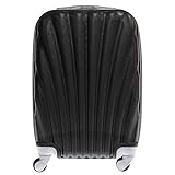Manija y Asa --- Empuñadura de botones para empujar o tirar de su equipaje de viaje de forma más fácil. Dos asas disponibles, de arriba y lateral, fácil de transportar.