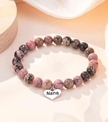 Dirikiss Mothers' Day Gifts For Nana From Grandkids Birthday Christmas Gift For Nana Bracelet thumb #6