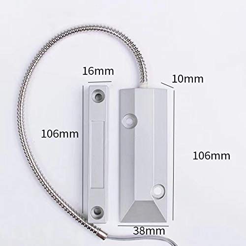 Rilevatore magnetico cablato sensore contatto porta metallo allarme sicurezza garage magazzino