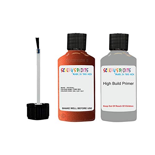 SCOOBYS PAINTS BACK IN THE MIX CURRY RED 50K/G3P/GU1 Touch Up Paint