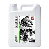 IPONE - Huile Quad 4 Temps ATV 4000 RS 10W40 - Bidon 4 Litres - Lubrifiant Semi-Synthétiqu...
