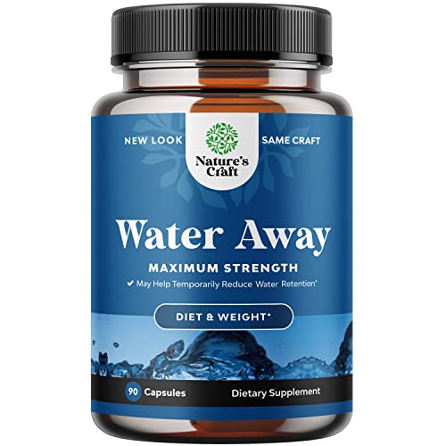 Graves Water Away Supplement And Diuretic Pills - Water Retention Pills 90 Capsules #TOP21