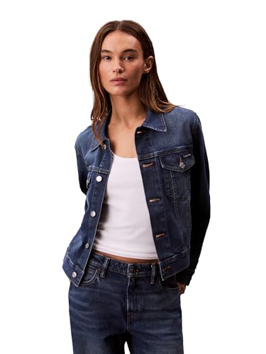 Calvin Klein Women's Classic Denim Trucker Jacket
