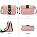 Women Vegan Leather Crossbody Shoulder Bags Designer Fashion Purses Structured Messenger Bags