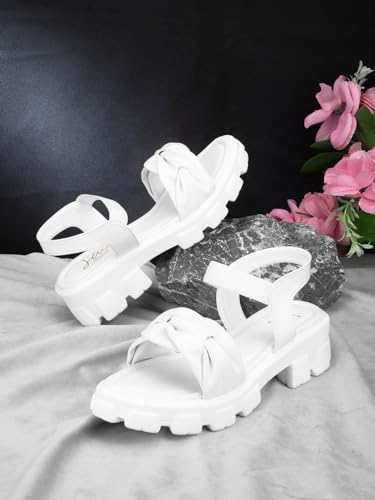 Image of JM LOOKS Women's Stylish Fashionable Casual Wedges Heel Sandal For Women's And Girl's