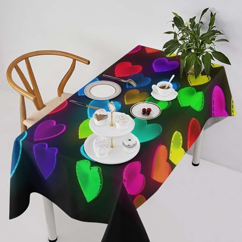 Nappe de table lavable pour en finir avec les taches sur table carrée 140x190 - 2