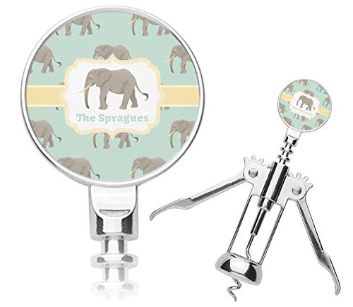 Personalized Elephant Corkscrew