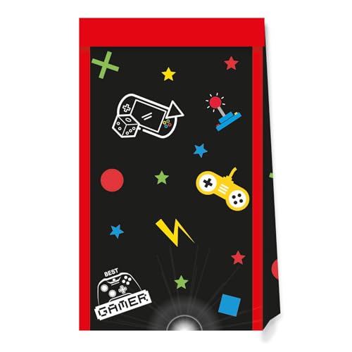 Gaming Party Set avec vaisselle jetable, nappe et gobelets - 5