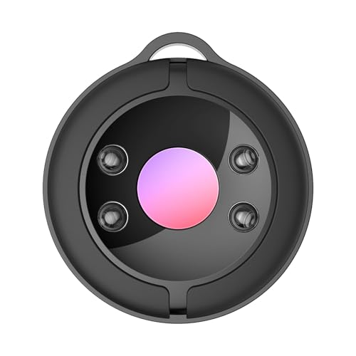 Shuade Detector de cámara de infrarrojos de largo alcance con distancia de escaneo de 5 m, 2 modos ajustables, protección de privacidad, detector antiespías