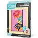 Vivid by Brea Reese: Felt Art Kit – Sweet Donuts - DIY Peel & Stick Craft Set, Colorful Desserts, Sensory Activity, Display Frame, Pink-Blue-Purple