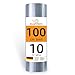 Produktbild CCLIFE Isolierfolie Thermofolie Aluminisierte Dämmfolie Alu Luftpolsterfolie 3-4mm Heizkörper Reflexionsfolie für Dächer Fenster Rohre Böden,1X10m-10