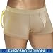 ARIUS Calzoncillo Boxer con Relleno Trasero Color Beige para Aumentar el Volumen...